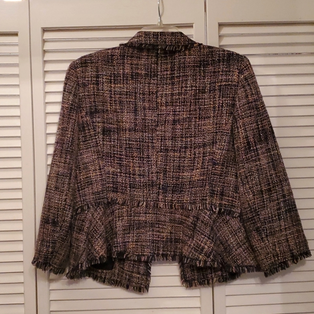 Tweed raw edge jacket - Picture 2 of 2